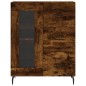 vidaXL Aparador alto madera contrachapada roble ahumado 69,5x34x180 cm vidaXL Aparador alto madera contrachapada roble ahumado 69,5x34x180 cm