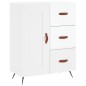 vidaXL Aparador alto madera contrachapada blanco brillo 69,5x34x180 cm vidaXL Aparador alto madera contrachapada blanco brillo 69,5x34x180 cm