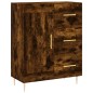 vidaXL Aparador alto madera contrachapada roble ahumado 69,5x34x180 cm vidaXL Aparador alto madera contrachapada roble ahumado 69,5x34x180 cm