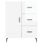 vidaXL Aparador alto madera contrachapada blanco brillo 69,5x34x180 cm vidaXL Aparador alto madera contrachapada blanco brillo 69,5x34x180 cm
