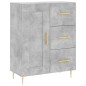 vidaXL Aparador alto madera contrachapada gris hormigón 69,5x34x180 cm vidaXL Aparador alto madera contrachapada gris hormigón 69,5x34x180 cm