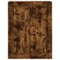 vidaXL Aparador alto madera contrachapada roble ahumado 69,5x34x180 cm vidaXL Aparador alto madera contrachapada roble ahumado 69,5x34x180 cm