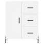 vidaXL Aparador alto madera contrachapada blanco 69,5x34x180 cm vidaXL Aparador alto madera contrachapada blanco 69,5x34x180 cm