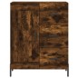 vidaXL Aparador alto madera contrachapada roble ahumado 69,5x34x180 cm vidaXL Aparador alto madera contrachapada roble ahumado 69,5x34x180 cm