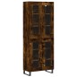 vidaXL Aparador alto madera contrachapada roble ahumado 69,5x34x180 cm vidaXL Aparador alto madera contrachapada roble ahumado 69,5x34x180 cm