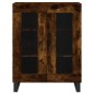 vidaXL Aparador alto madera contrachapada roble ahumado 69,5x34x180 cm vidaXL Aparador alto madera contrachapada roble ahumado 69,5x34x180 cm