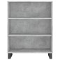 vidaXL Aparador alto madera contrachapada gris hormigón 69,5x34x180 cm vidaXL Aparador alto madera contrachapada gris hormigón 69,5x34x180 cm