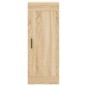 vidaXL Aparador de madera contrachapada roble Sonoma 34,5x34x180 cm vidaXL Aparador de madera contrachapada roble Sonoma 34,5x34x180 cm