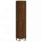 vidaXL Aparador alto madera contrachapada roble marrón 34,5x34x180 cm vidaXL Aparador alto madera contrachapada roble marrón 34,5x34x180 cm