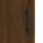 vidaXL Aparador alto madera contrachapada roble marrón 34,5x34x180 cm vidaXL Aparador alto madera contrachapada roble marrón 34,5x34x180 cm