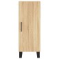 vidaXL Aparador de madera contrachapada roble Sonoma 34,5x34x180 cm vidaXL Aparador de madera contrachapada roble Sonoma 34,5x34x180 cm