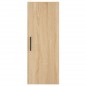 vidaXL Aparador de madera contrachapada roble Sonoma 34,5x34x180 cm