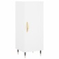 vidaXL Aparador alto madera contrachapada blanco 34,5x34x180 cm vidaXL Aparador alto madera contrachapada blanco 34,5x34x180 cm