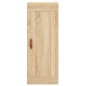 vidaXL Aparador de madera contrachapada roble Sonoma 34,5x34x180 cm vidaXL Aparador de madera contrachapada roble Sonoma 34,5x34x180 cm