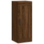 vidaXL Aparador alto madera contrachapada roble marrón 34,5x34x180 cm vidaXL Aparador alto madera contrachapada roble marrón 34,5x34x180 cm