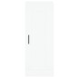 vidaXL Aparador alto madera contrachapada blanco 34,5x34x180 cm vidaXL Aparador alto madera contrachapada blanco 34,5x34x180 cm