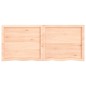vidaXL Tablero de mesa madera maciza roble sin tratar 140x60x(2-6) cm vidaXL Tablero de mesa madera maciza roble sin tratar 140x60x(2-6) cm