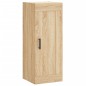 vidaXL Aparador de madera contrachapada roble Sonoma 34,5x34x180 cm vidaXL Aparador de madera contrachapada roble Sonoma 34,5x34x180 cm