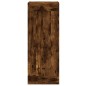 vidaXL Aparador de madera contrachapada roble ahumado 34,5x34x180 cm