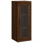 vidaXL Aparador alto madera contrachapada roble marrón 34,5x34x180 cm vidaXL Aparador alto madera contrachapada roble marrón 34,5x34x180 cm