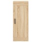 vidaXL Aparador de madera contrachapada roble Sonoma 34,5x34x180 cm vidaXL Aparador de madera contrachapada roble Sonoma 34,5x34x180 cm