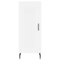 vidaXL Aparador alto madera contrachapada blanco 34,5x34x180 cm vidaXL Aparador alto madera contrachapada blanco 34,5x34x180 cm