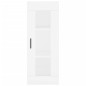 vidaXL Aparador alto madera contrachapada blanco 34,5x34x180 cm vidaXL Aparador alto madera contrachapada blanco 34,5x34x180 cm