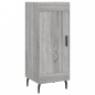 vidaXL Aparador alto madera contrachapada gris Sonoma 34,5x34x180 cm vidaXL Aparador alto madera contrachapada gris Sonoma 34,5x34x180 cm