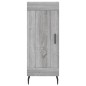 vidaXL Aparador alto madera contrachapada gris Sonoma 34,5x34x180 cm vidaXL Aparador alto madera contrachapada gris Sonoma 34,5x34x180 cm
