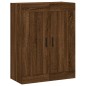 vidaXL Aparador alto madera contrachapada marrón roble 69,5x34x180 cm vidaXL Aparador alto madera contrachapada marrón roble 69,5x34x180 cm