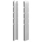 vidaXL Postes de valla 10 uds acero galvanizado plateado 140 cm vidaXL Postes de valla 10 uds acero galvanizado plateado 140 cm