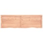 vidaXL Tablero mesa madera roble tratada marrón claro 160x50x(2-6) cm vidaXL Tablero mesa madera roble tratada marrón claro 160x50x(2-6) cm