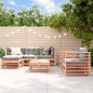vidaXL Juego de muebles de jardín 7 pzas madera maciza abeto Douglas vidaXL Juego de muebles de jardín 7 pzas madera maciza abeto Douglas