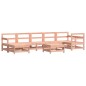 vidaXL Juego de muebles de jardín 8 pzas madera maciza abeto Douglas vidaXL Juego de muebles de jardín 8 pzas madera maciza abeto Douglas