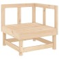vidaXL Juego de muebles de jardín 8 piezas madera maciza de pino vidaXL Juego de muebles de jardín 8 piezas madera maciza de pino