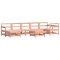 vidaXL Juego de muebles de jardín 8 pzas madera maciza abeto Douglas vidaXL Juego de muebles de jardín 8 pzas madera maciza abeto Douglas