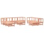 vidaXL Juego de muebles de jardín 11 pzas madera maciza abeto Douglas vidaXL Juego de muebles de jardín 11 pzas madera maciza abeto Douglas