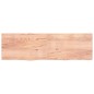 vidaXL Tablero mesa madera roble tratada marrón claro 200x60x(2-4) cm vidaXL Tablero mesa madera roble tratada marrón claro 200x60x(2-4) cm
