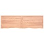 vidaXL Tablero mesa madera roble tratada marrón claro 200x60x(2-4) cm vidaXL Tablero mesa madera roble tratada marrón claro 200x60x(2-4) cm