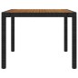 vidaXL Juego de comedor de jardín 7 piezas ratán sintético negro vidaXL Juego de comedor de jardín 7 piezas ratán sintético negro