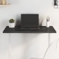 vidaXL Tablero de mesa madera de roble tratada gris oscuro 80x40x2 cm vidaXL Tablero de mesa madera de roble tratada gris oscuro 80x40x2 cm