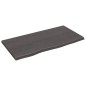 vidaXL Tablero de mesa madera de roble tratada gris oscuro 80x40x2 cm vidaXL Tablero de mesa madera de roble tratada gris oscuro 80x40x2 cm