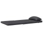 vidaXL Cojines para silla Adirondack 2 uds tela Oxford gris antracita vidaXL Cojines para silla Adirondack 2 uds tela Oxford gris antracita