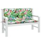 vidaXL Cojines para banco de jardín 2 uds tela multicolor 120x50x7 cm vidaXL Cojines para banco de jardín 2 uds tela multicolor 120x50x7 cm