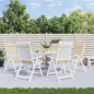 vidaXL Cojines de silla con respaldo alto 6 uds tela Oxford beige vidaXL Cojines de silla con respaldo alto 6 uds tela Oxford beige
