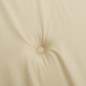 vidaXL Cojines de silla con respaldo alto 6 uds tela Oxford beige vidaXL Cojines de silla con respaldo alto 6 uds tela Oxford beige