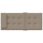vidaXL Cojines de silla con respaldo alto 6 uds tela Oxford gris taupe vidaXL Cojines de silla con respaldo alto 6 uds tela Oxford gris taupe