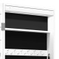 vidaXL Espejo con joyero y luces LED para pared blanco vidaXL Espejo con joyero y luces LED para pared blanco