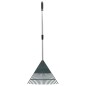 vidaXL Rastrillo para hojas PP verde oscuro 155,5 cm vidaXL Rastrillo para hojas PP verde oscuro 155,5 cm