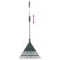 vidaXL Rastrillo para hojas PP verde oscuro 155,5 cm vidaXL Rastrillo para hojas PP verde oscuro 155,5 cm